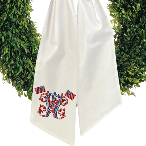 USA Wreath Sash