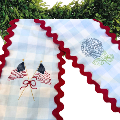 USA Wreath Sash