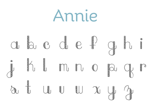 Vintage Floss Fonts