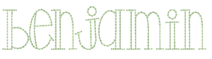 Vintage Floss Font Selection