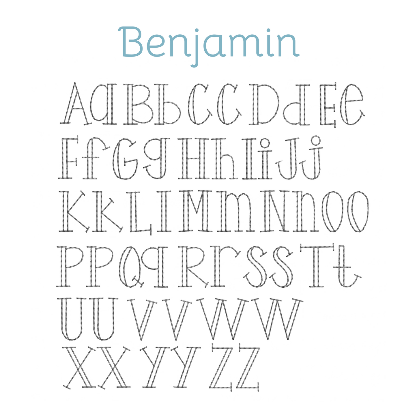 Vintage Floss Fonts