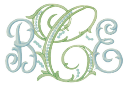 Embroidery Monograms (A-F) Selection