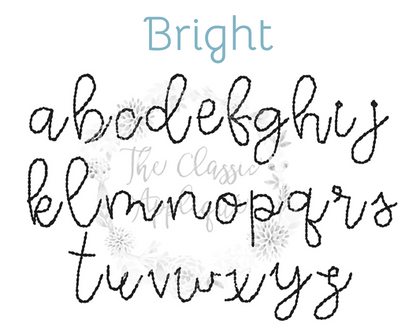 Vintage Floss Fonts