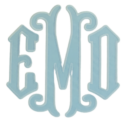 Appliqué Fonts & Monograms (A-D) Selection