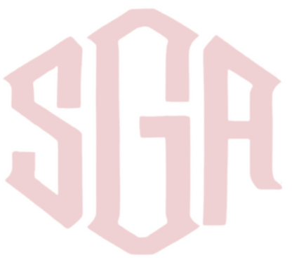 Appliqué Fonts & Monograms (A-D) Selection