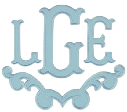 Appliqué Fonts & Monograms (A-D) Selection