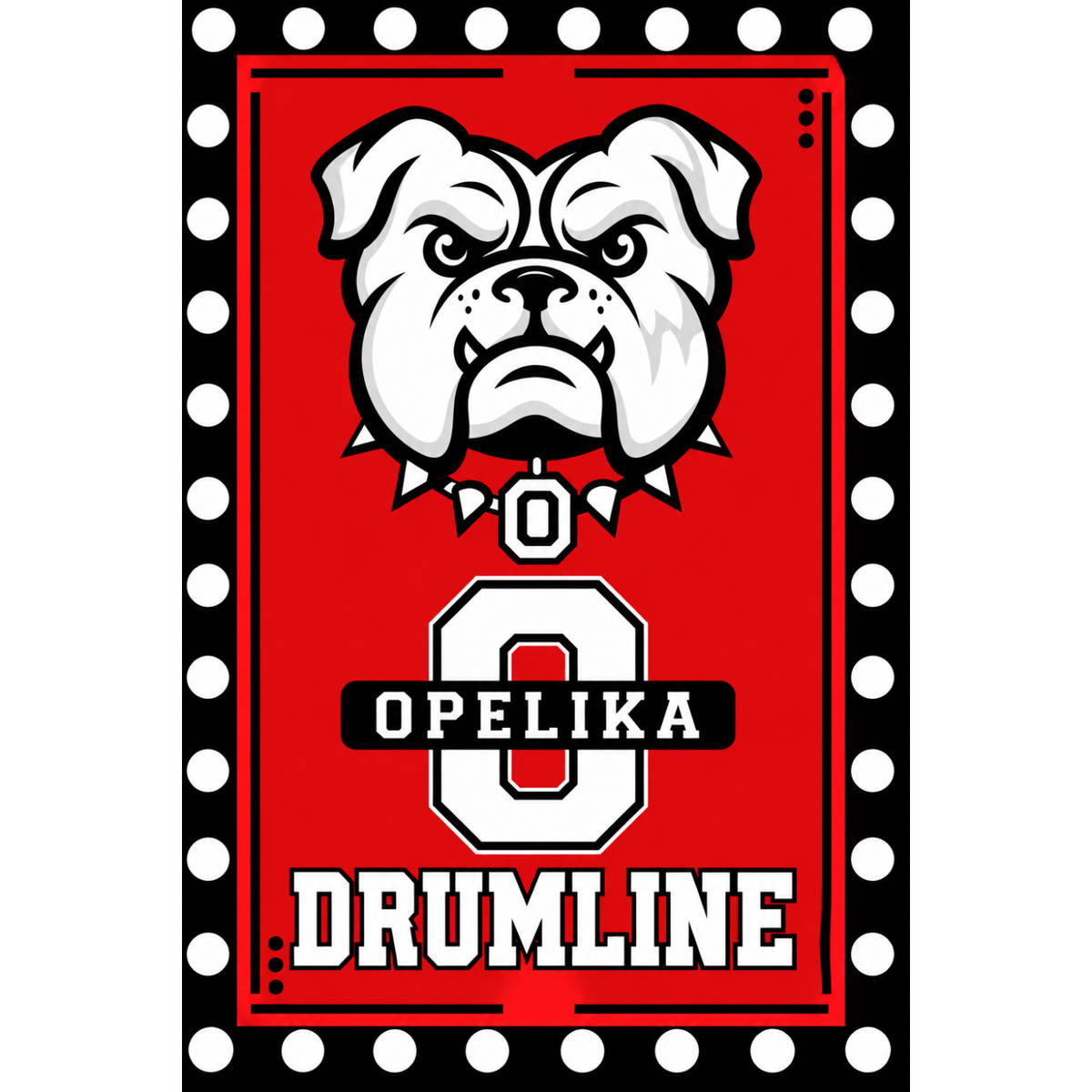 Drumline Garden Flag