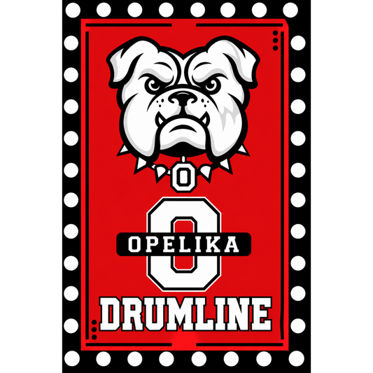 Drumline Garden Flag