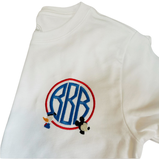 Duck, Duck, Mouse Monogram Design