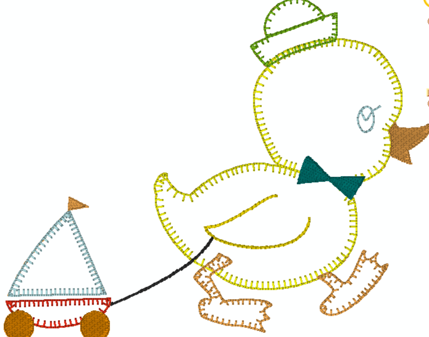 Summer Outline & Appliqué Clothing