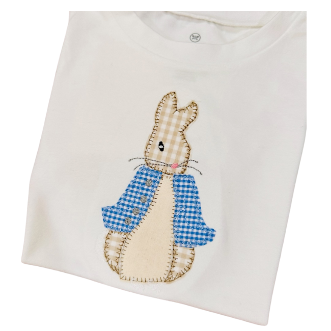 Appliqué Garden Rabbit Design