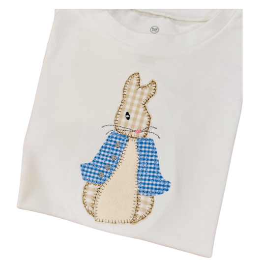 Appliqué Garden Rabbit Design