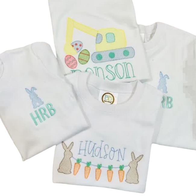 Cotton Tail Monogram Design