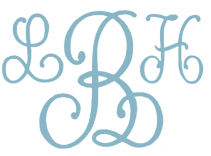 Embroidery Monograms (A-F) Selection