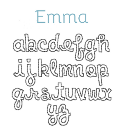 Appliqué Fonts & Monograms (D-H)