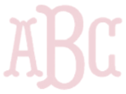 Embroidery Monograms (A-F) Selection