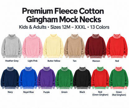 Premium Mock Neck Collection Pre-Order