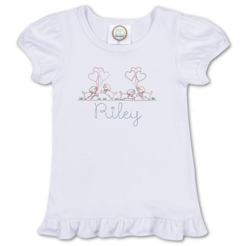 Puppy Heart Balloon Design