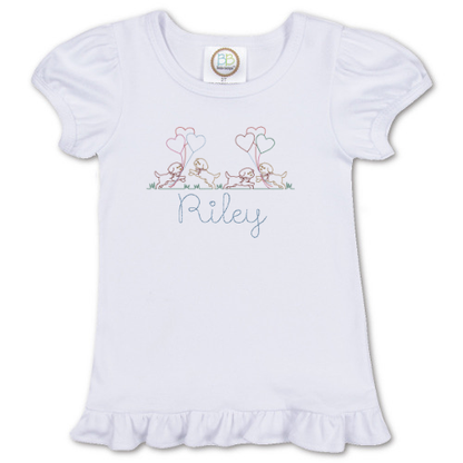 Puppy Heart Balloon Design