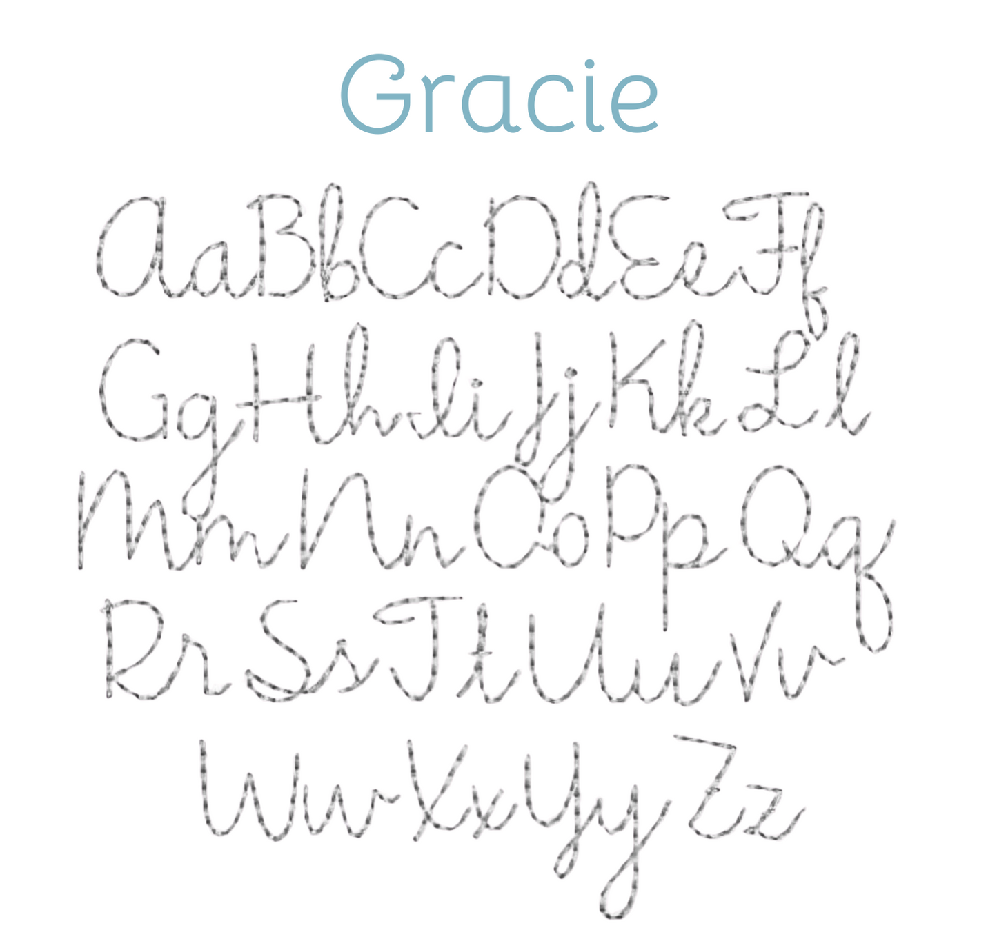 Vintage Floss Fonts
