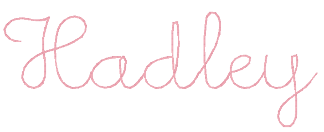 Vintage Floss Font Selection