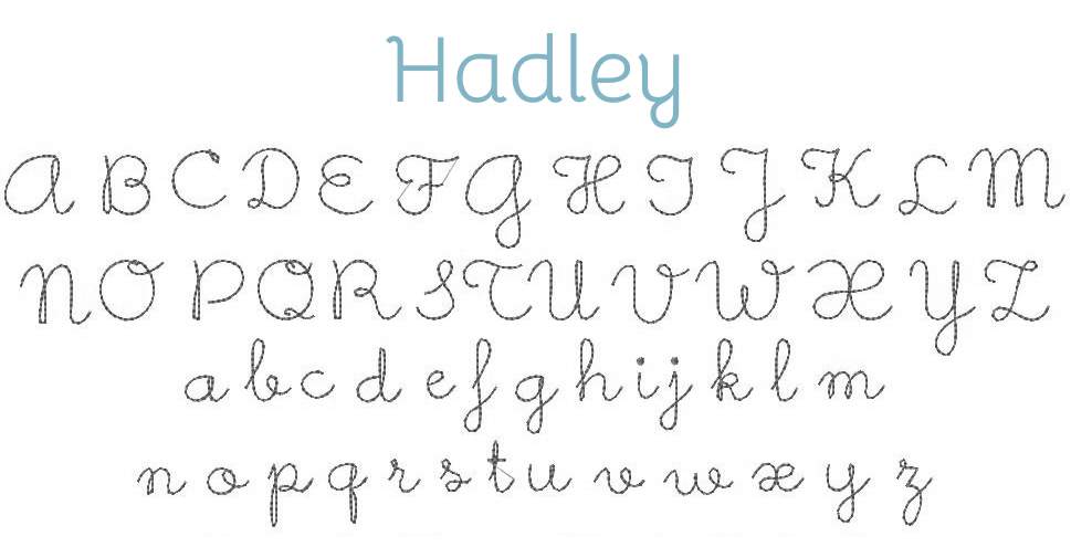 Vintage Floss Fonts