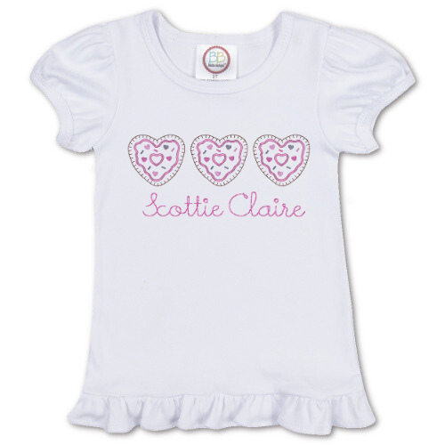 Heart Donut Appliqué Design