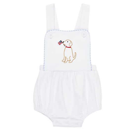 Puppy Flag Outline Design