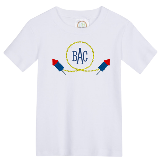Firework Monogram Design