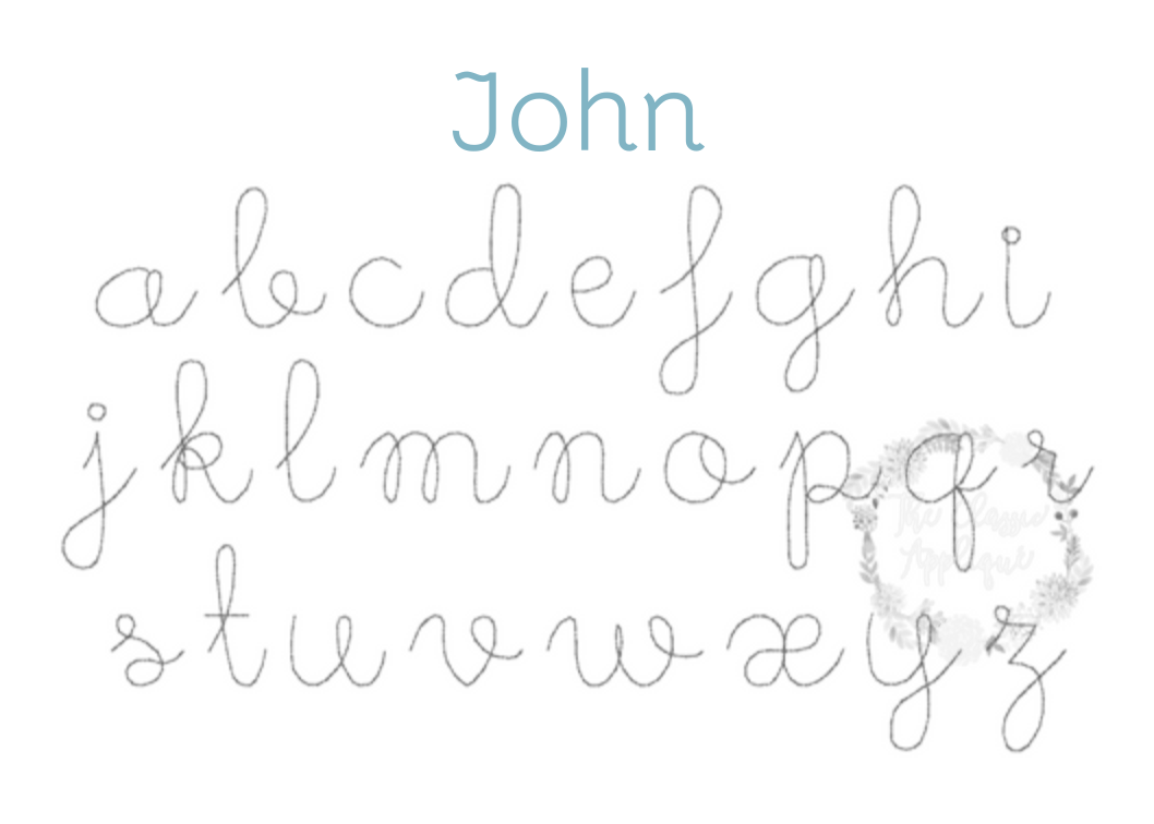 Vintage Floss Fonts