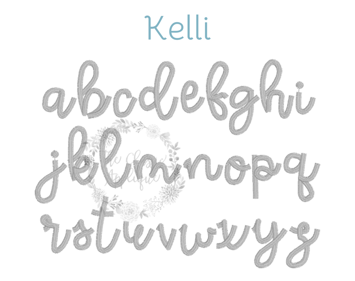Embroidery Fonts with Swashes