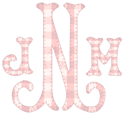 Appliqué Fonts & Monograms (H-Z) Selection