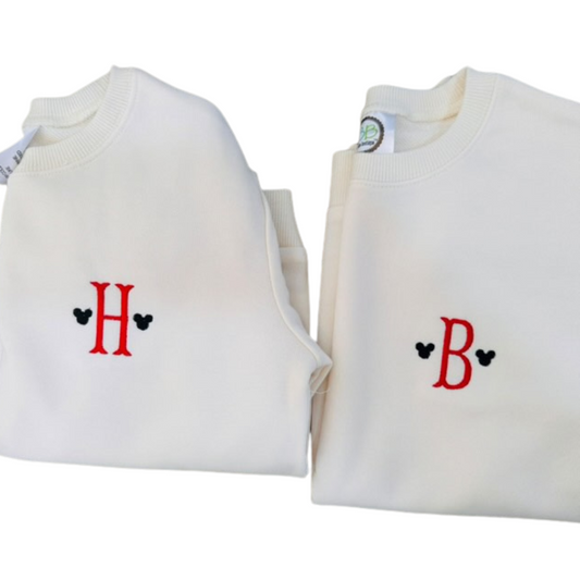 Little Mouse Monogram Design