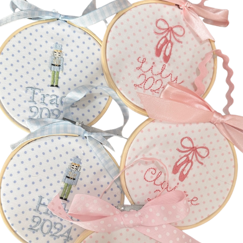 Classic Embroidered Ornament