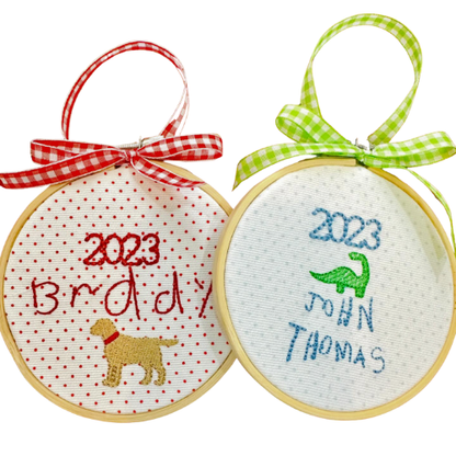 Handwriting Keepsake Ornament