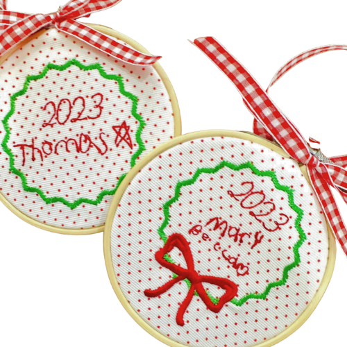 Handwriting Keepsake Ornament