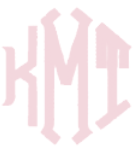 Embroidery Monograms (F-S) Selection