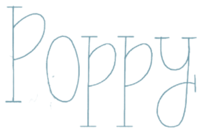 Vintage Floss Font Selection