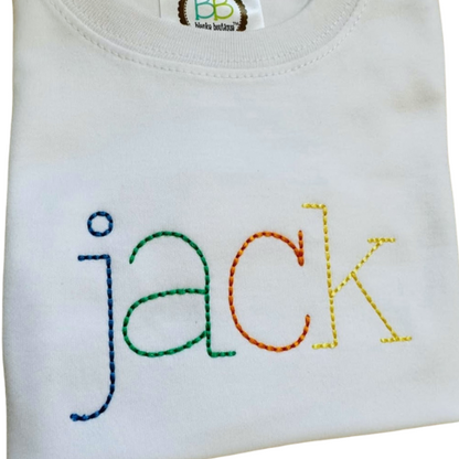 Rainbow Write Design