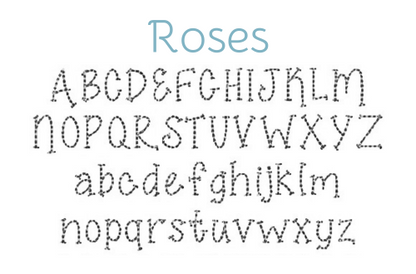 Vintage Floss Fonts