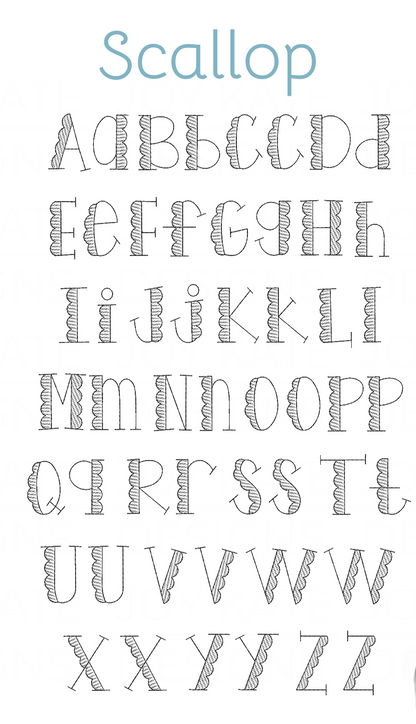 Vintage Floss Fonts