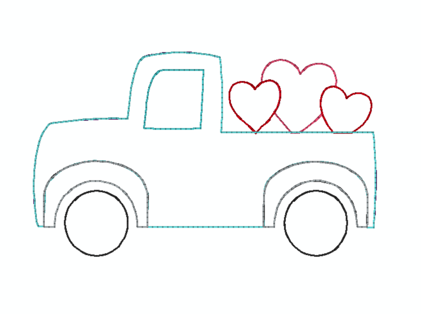 Truck Heart Design