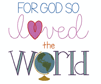 John 3:16 Design