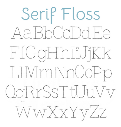 Vintage Floss Fonts