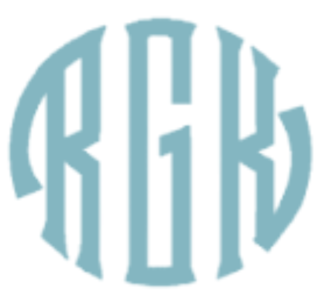 Embroidery Monograms (S-Z & Multicolor) Selection