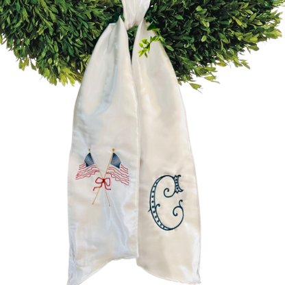 USA Wreath Sash
