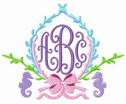 Summer Monogram Frames