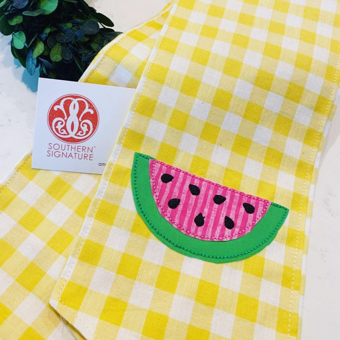 Summer Wreath Sash