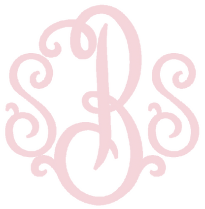 Embroidery Monograms (S-Z & Multicolor) Selection