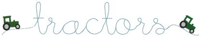Embroidery Fonts with Swashes Selection